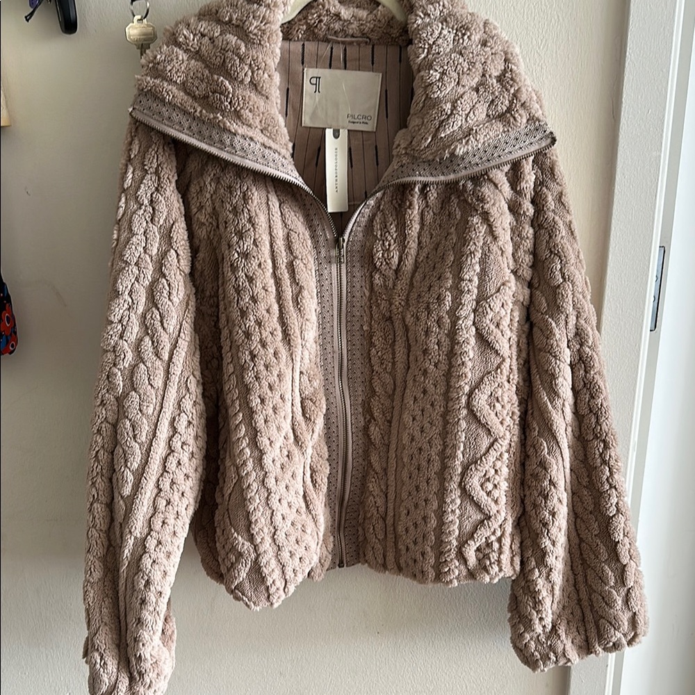 Cozy Textured Zip-Up Jacket